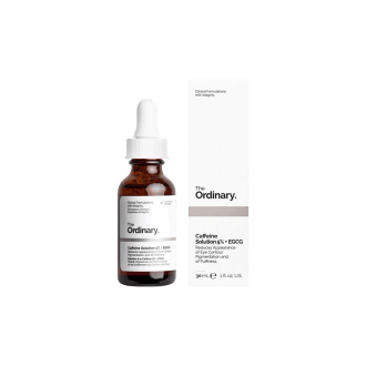 سرم ضد تیرگی و ضد چروک و ضد پف دور چشم کافئین caffeine-solution5%-EGCG سرم کافئین اوردینری