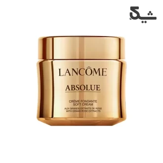 کرم نرم کننده و درخشان کننده پوست لانکوم مدل Lancome Absolue Soft Cream حجم 60 میل